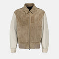 Zipped Varsity Jacket