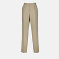 Wool Pleated Trousers