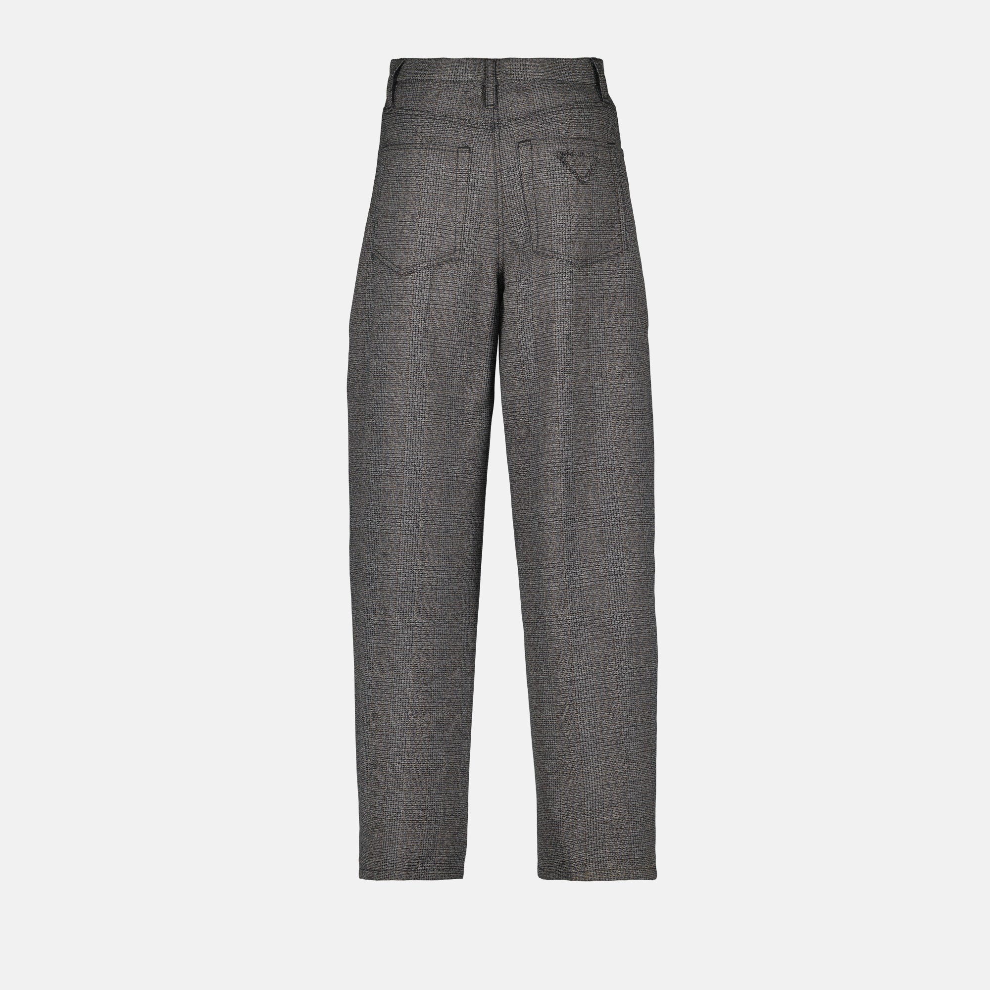Checked Pants