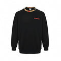 Icon Stripe Collar Cotton Sweatshirt