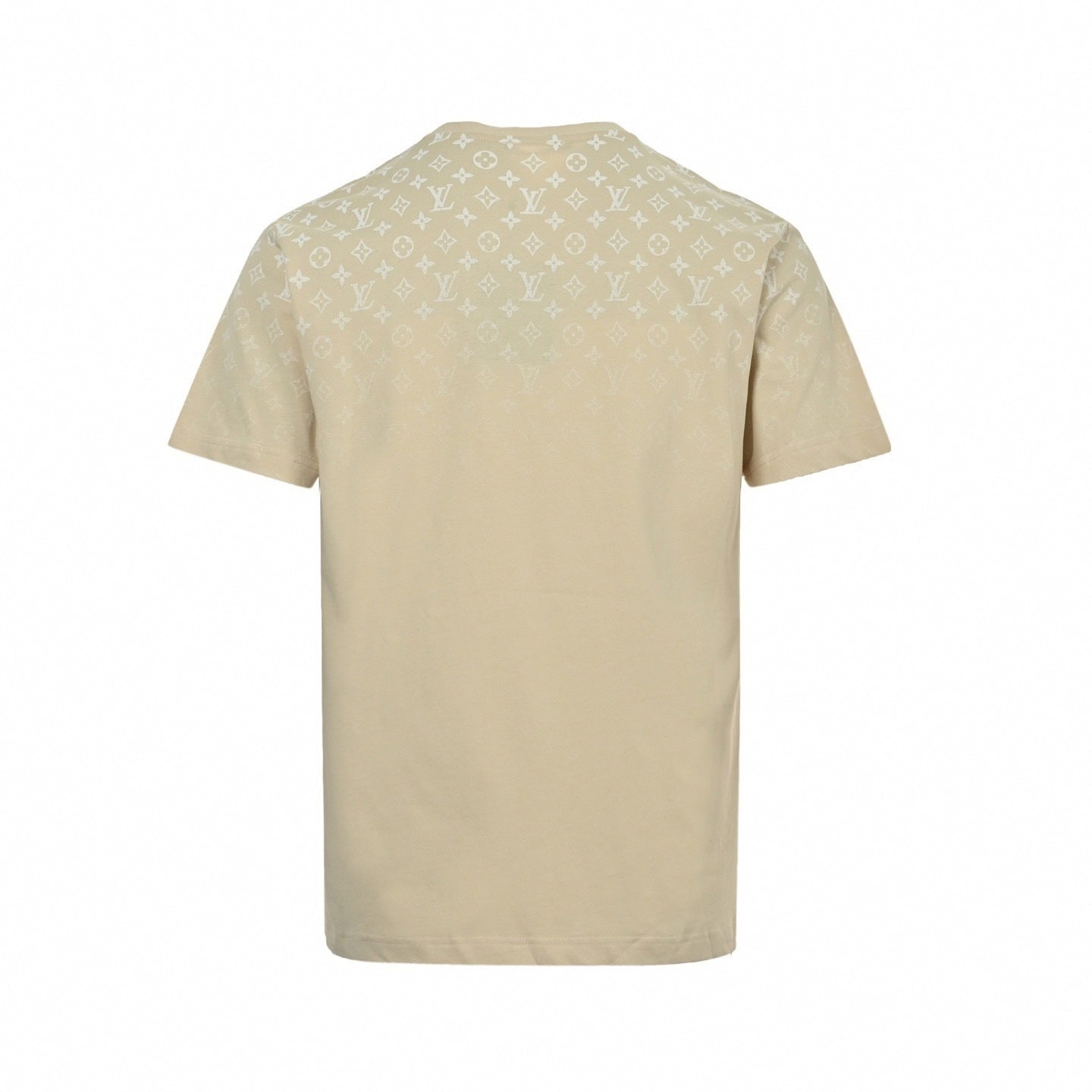 Gradient Monogram Jersey Tee | Beige