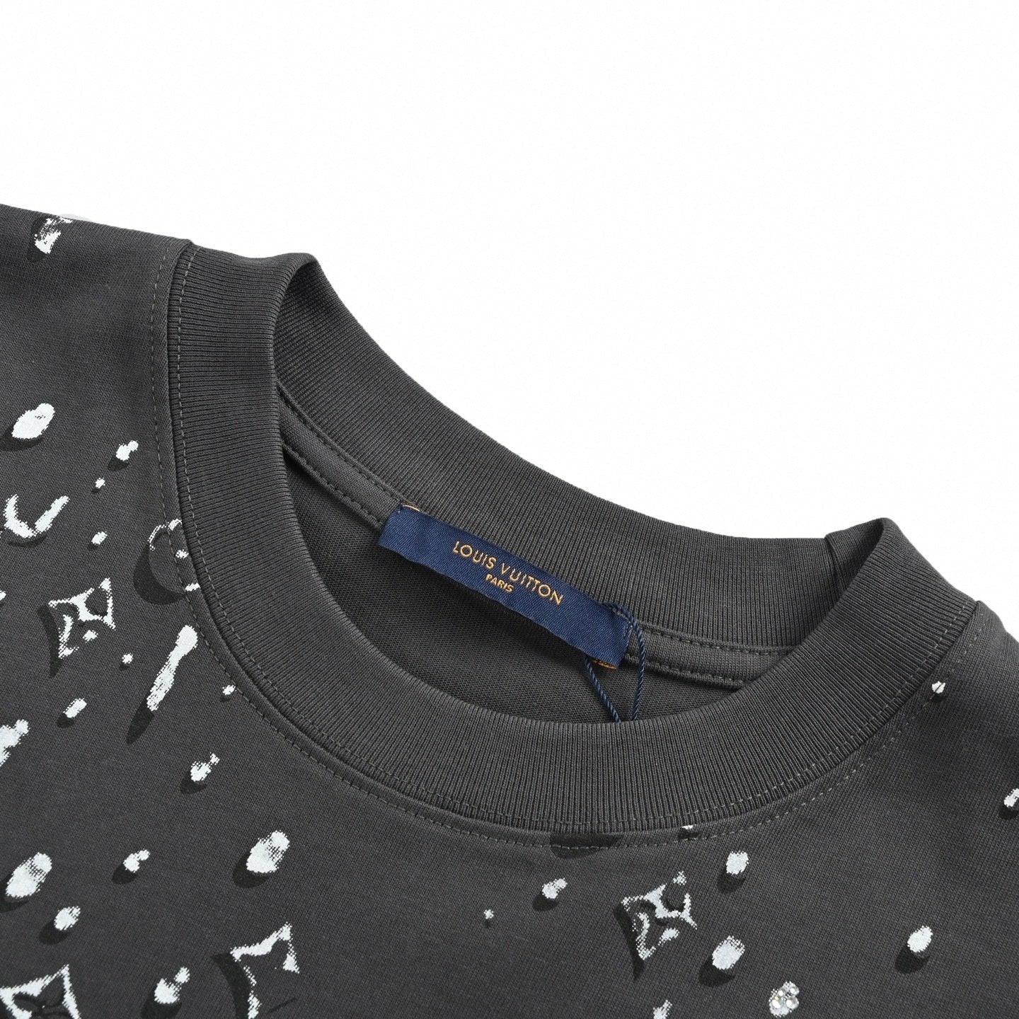 Monogram Water Drop T-Shirt | Charcoal Grey