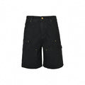 Embossed Monogram Carpenter Shorts | Black