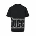 Wraparound Spray Logo T-Shirt | Black