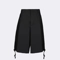 Wide Bermuda shorts