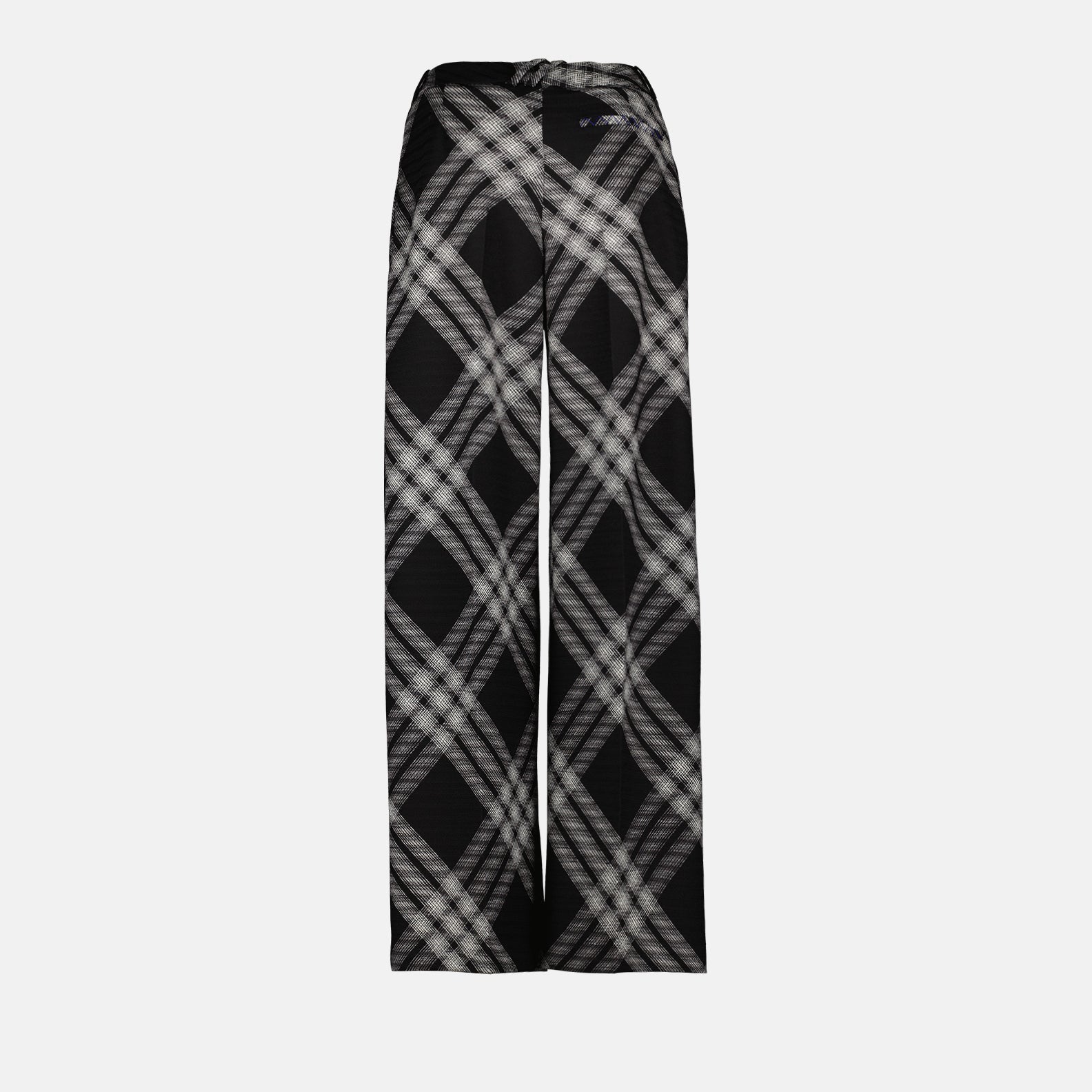 Checked Pants