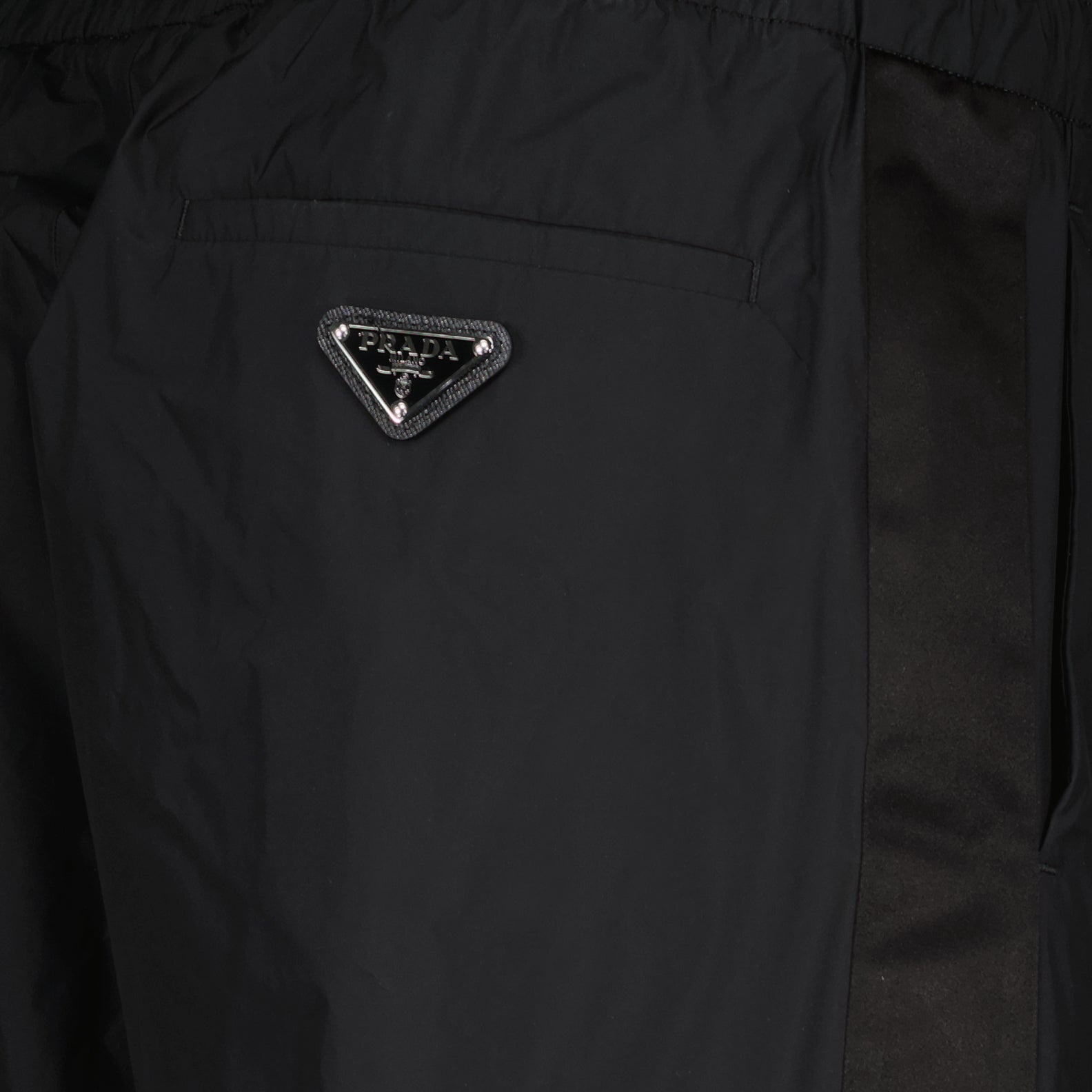 Silk and Nylon Jogging Pants