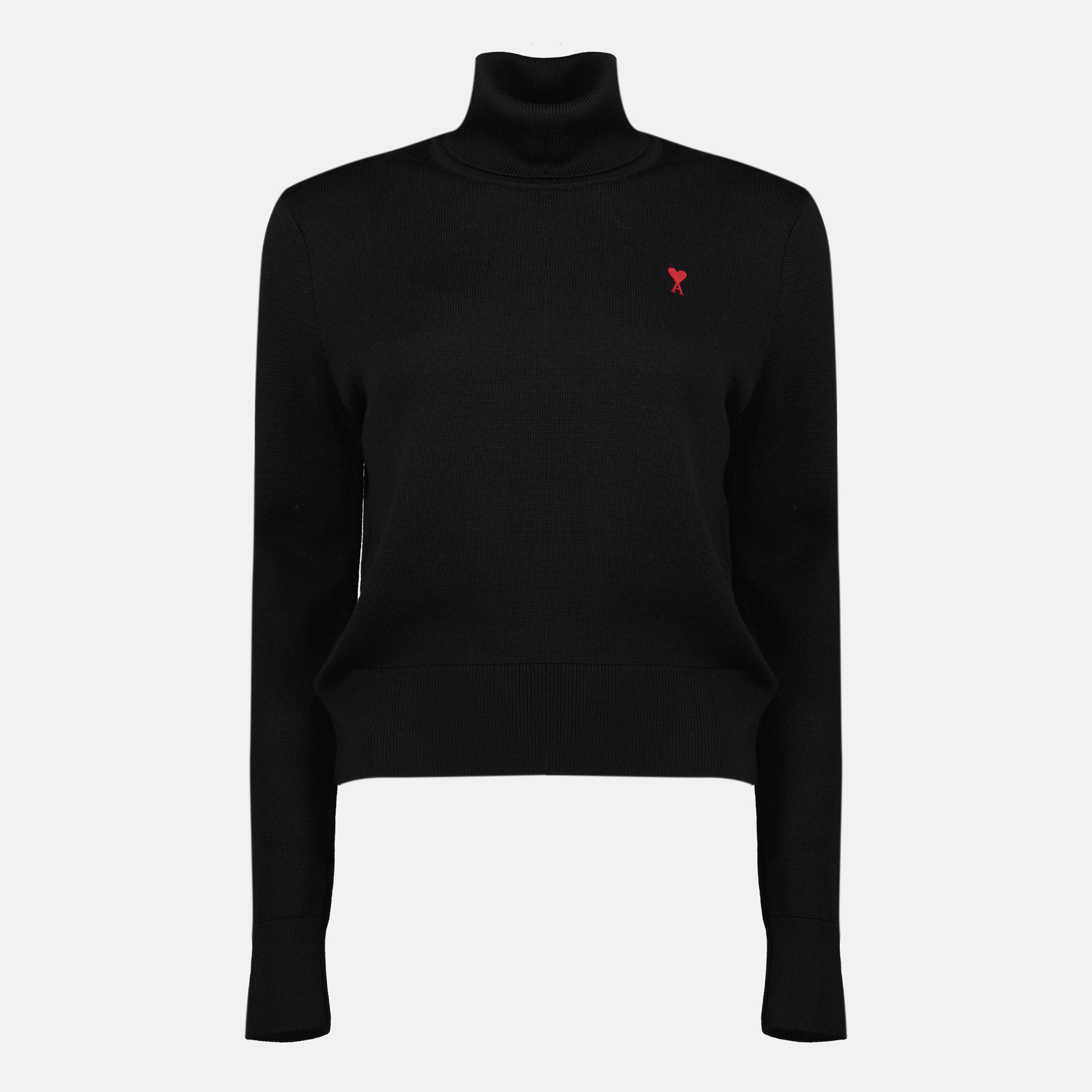 Ami de coeur turtleneck sweater
