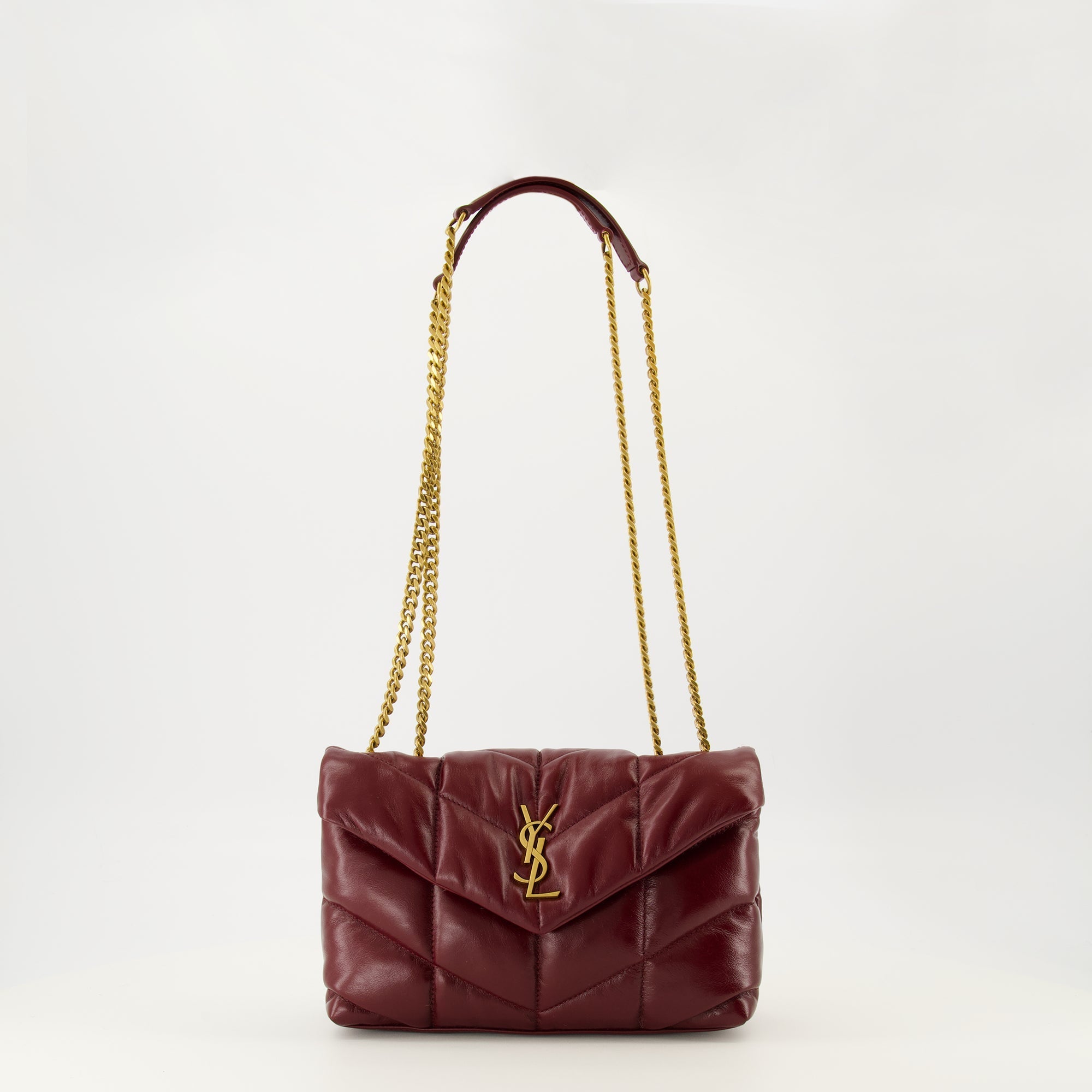 Shiny Loulou Puffer Bag