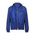 Nylon Hooded Jacket | Royal Blue
