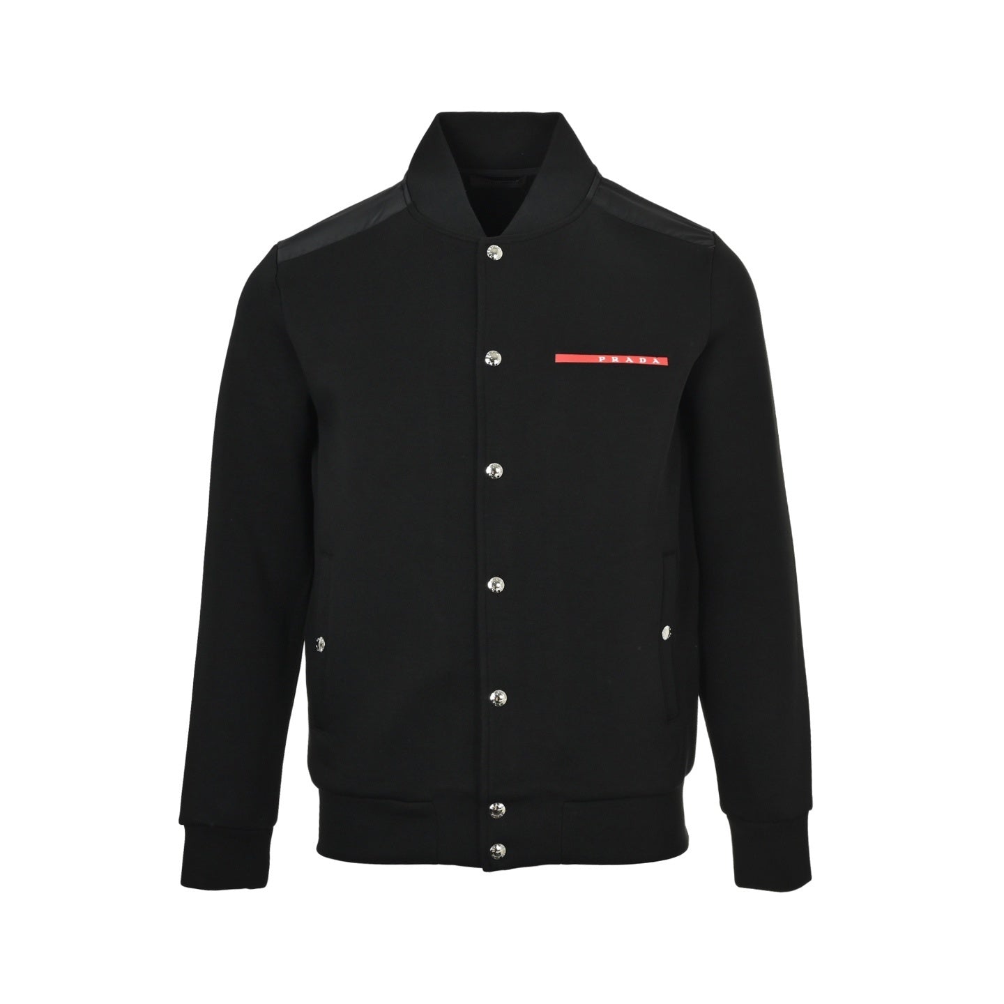 Black bomber jacket