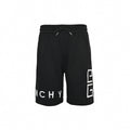 Enamel Triangle Logo Nylon Shorts | Black