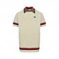 Web Stripe Ribbed Knit Polo