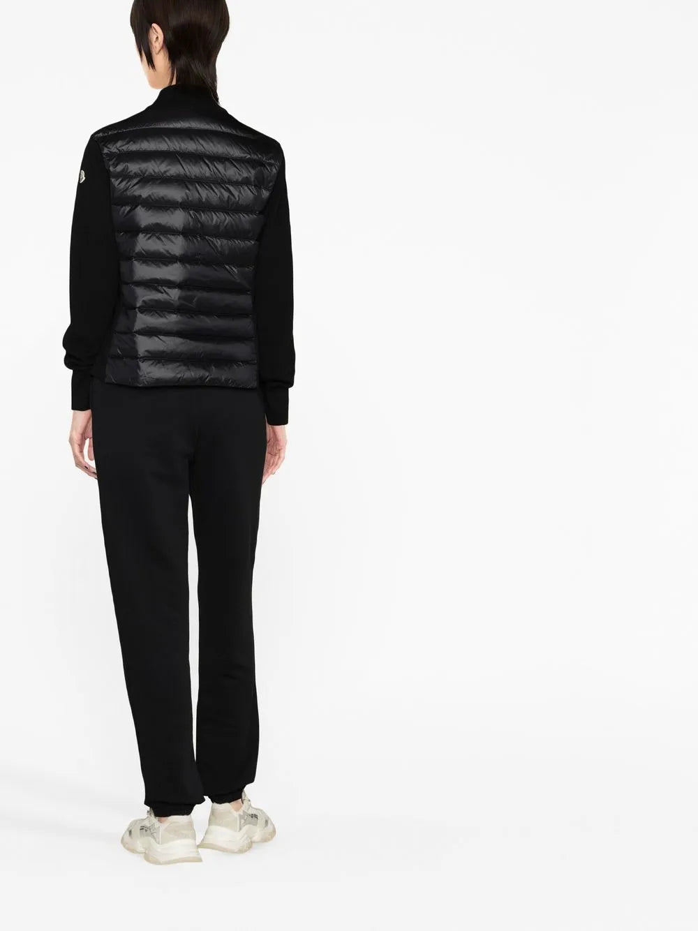 Two-tone quilted jacket