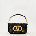 Small Locò Black Sequin Bag