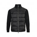 Oblique Monogram Down Cardigan | All-Black