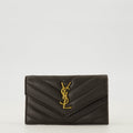 Cassandre Fragments Brown Card Holder
