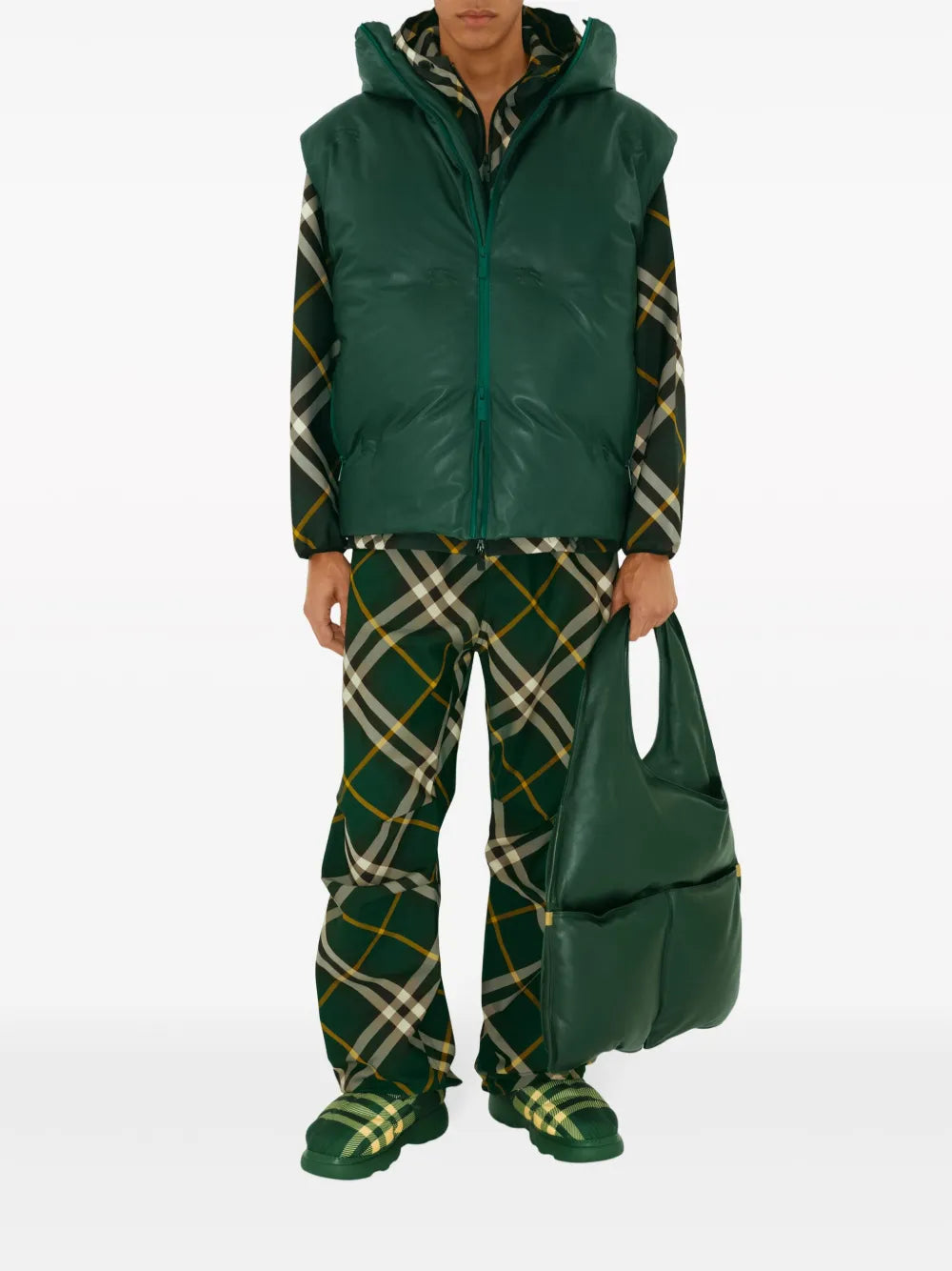 Checked Pants