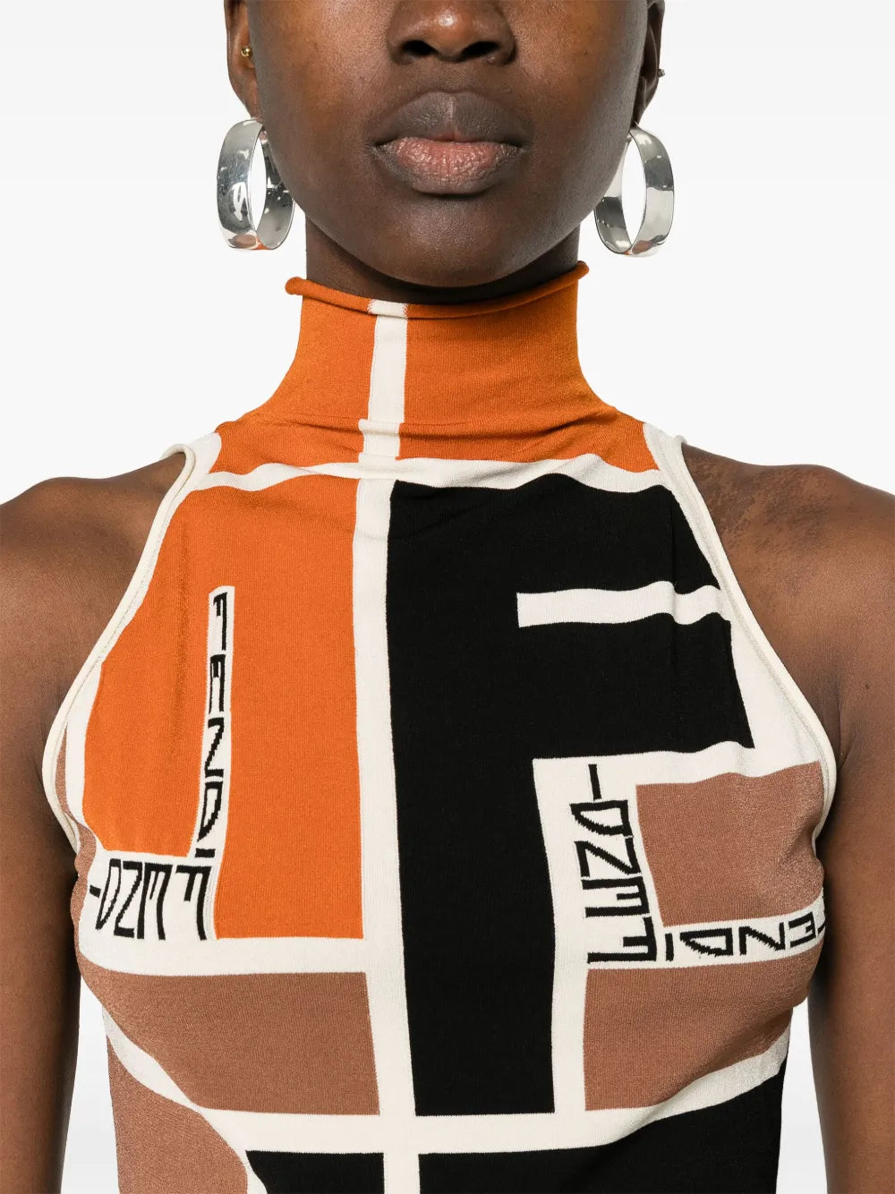 Sleeveless Top in Lycra®