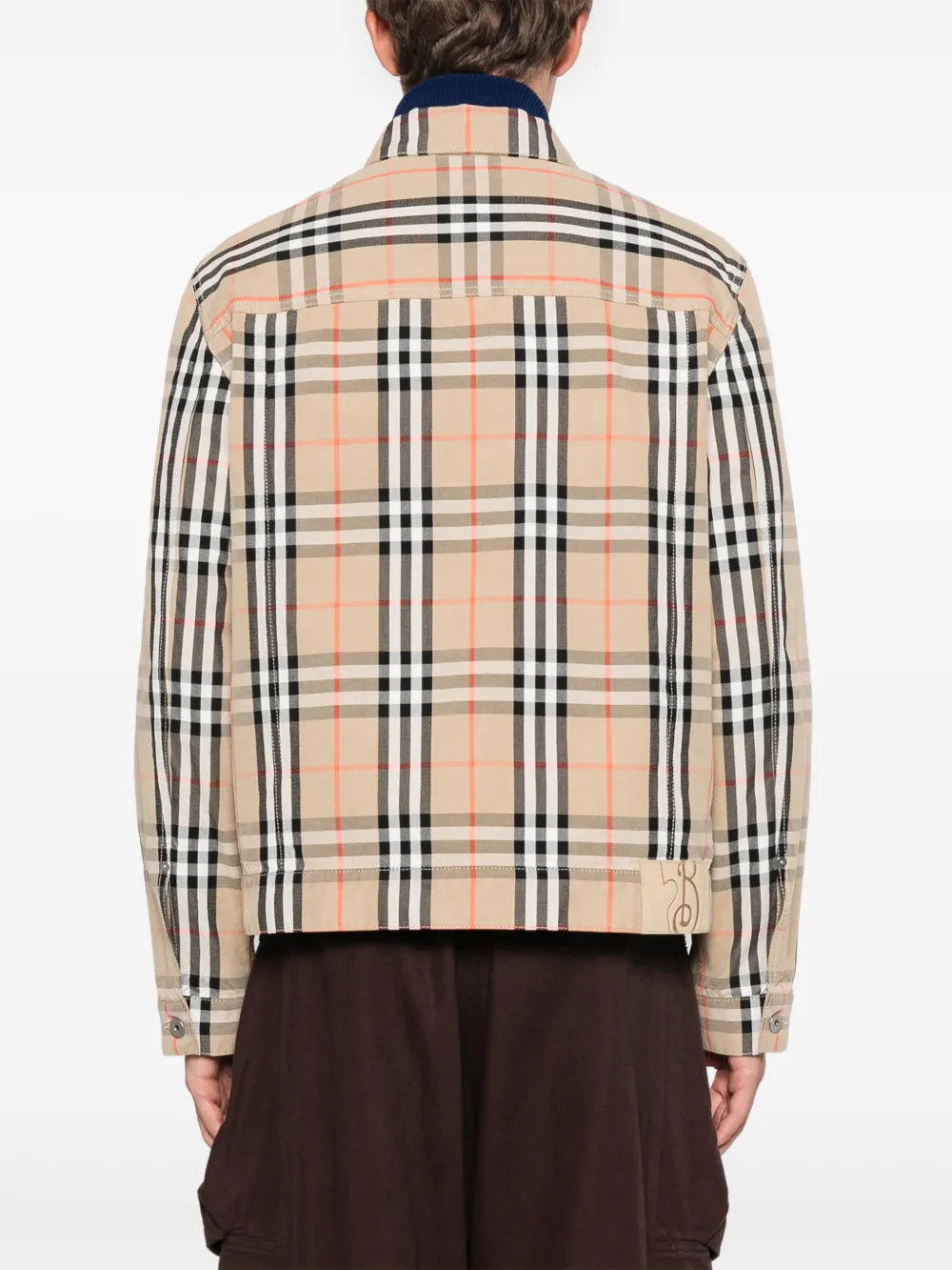 Plaid Denim Jacket