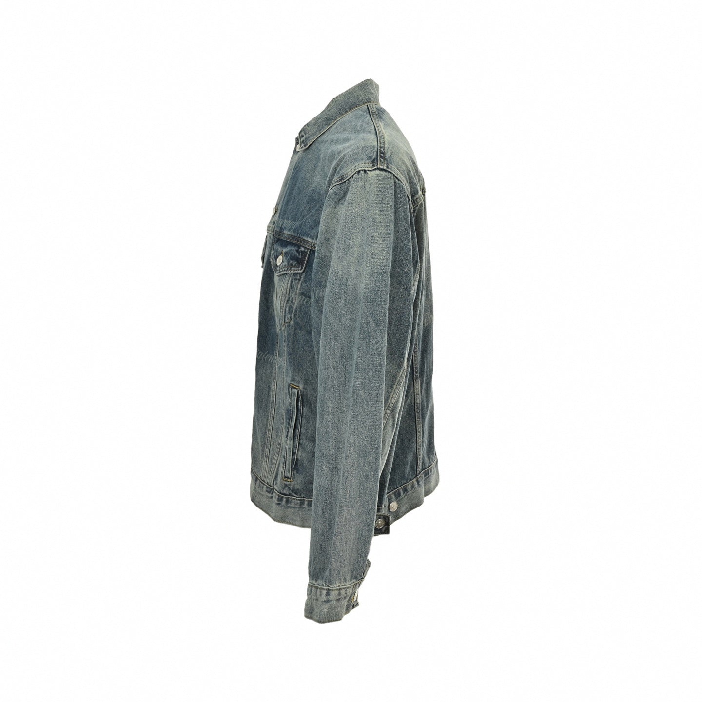 Script Logo Denim Jacket