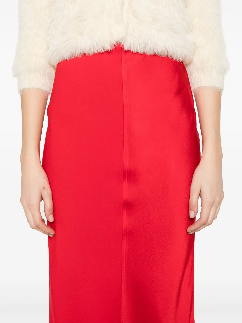 Straight Midi Skirt