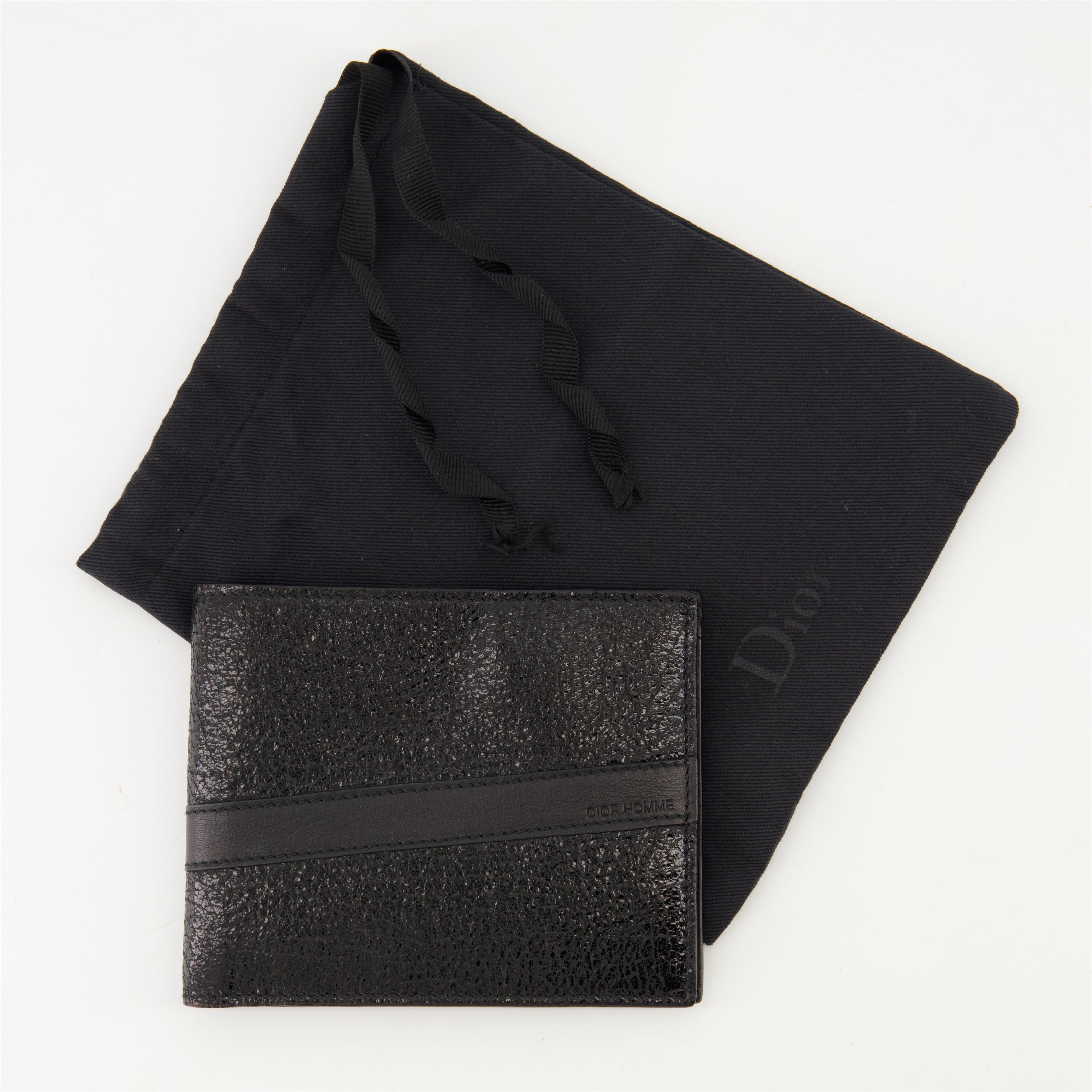 Textured Leather Wallet