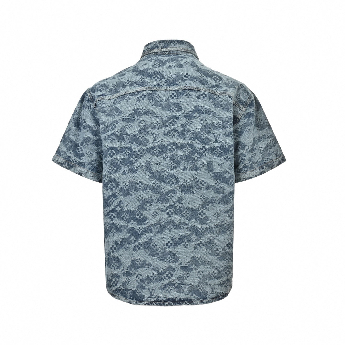 Monogram Denim Ensemble | Indigo Washed