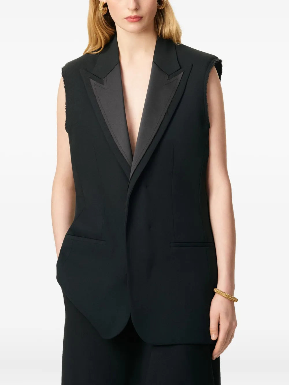 Sleeveless Blazer