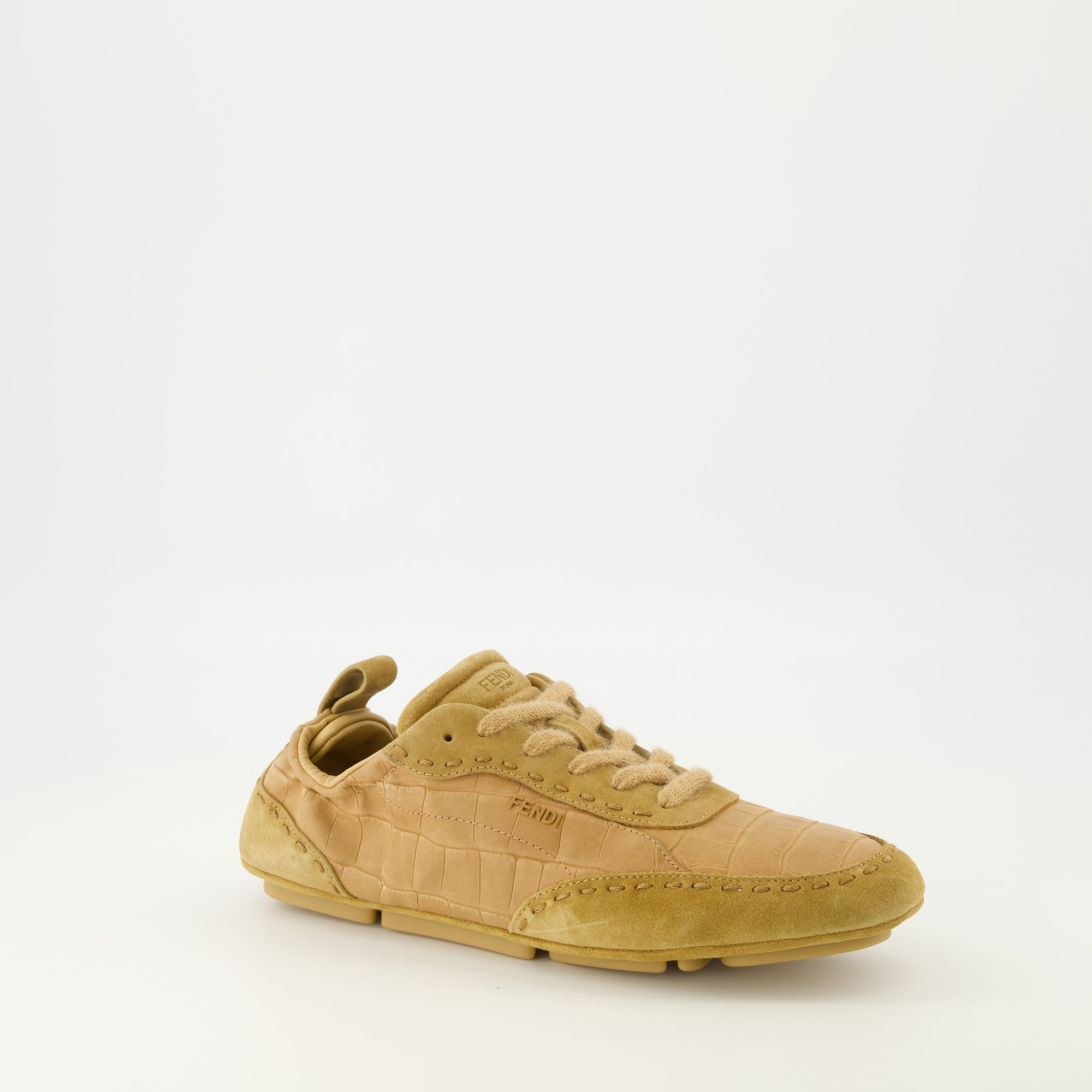 Fendi Fit Brown Sneakers