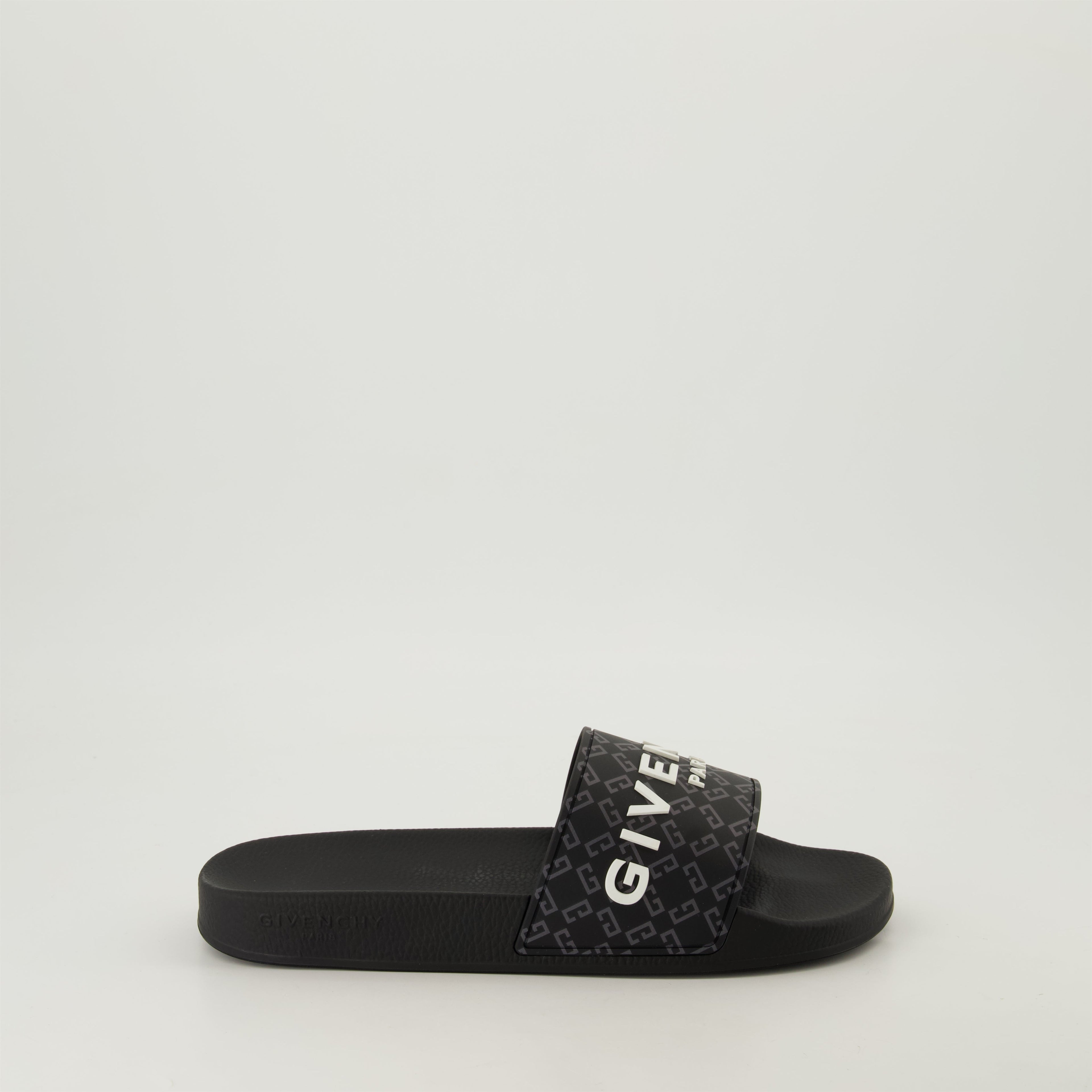 Rubber Slide Sandals