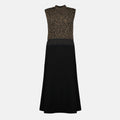 Long Black Wool Dress