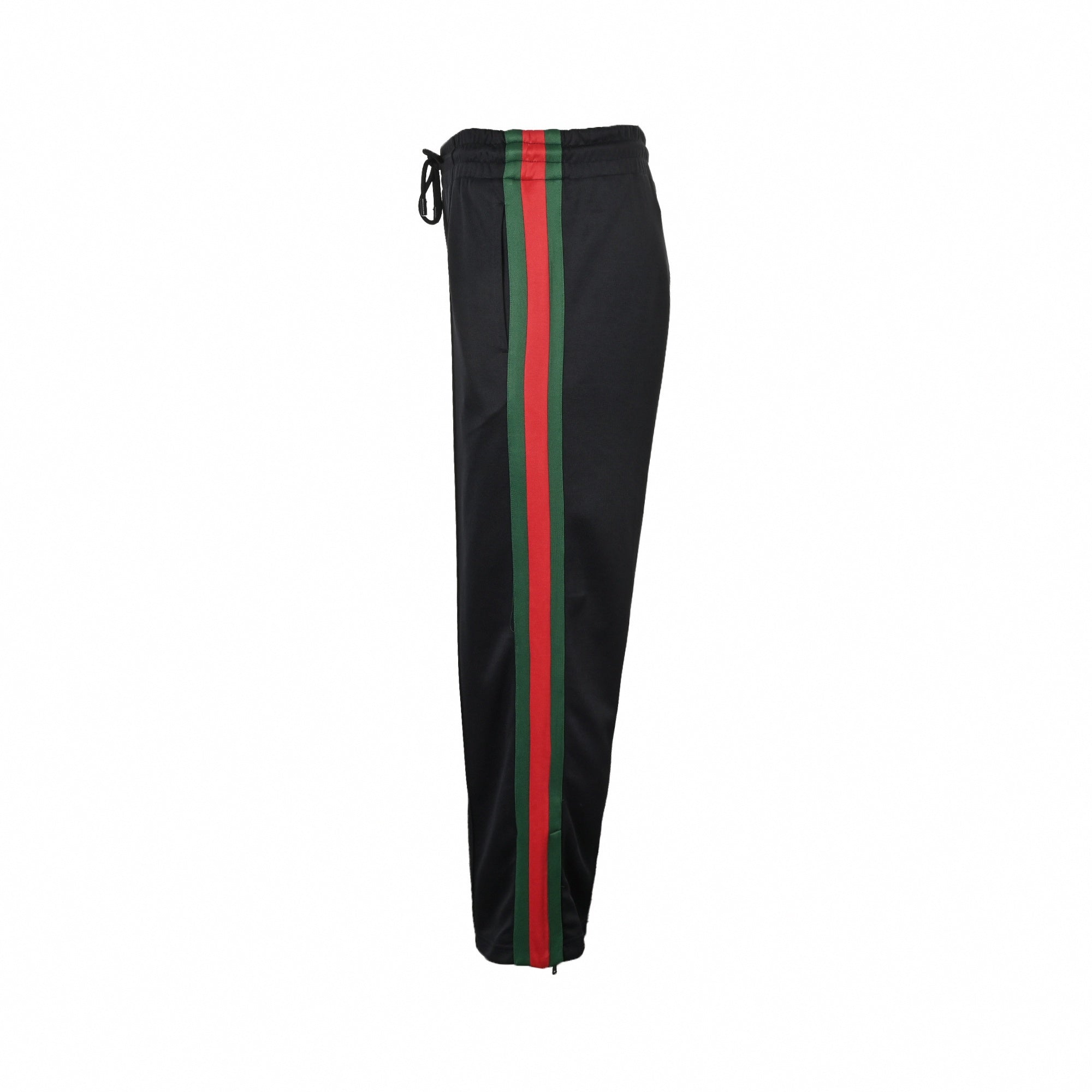 Web Stripe Jersey Tracksuit | Black