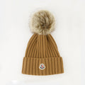 Wool Beanie with Pompom