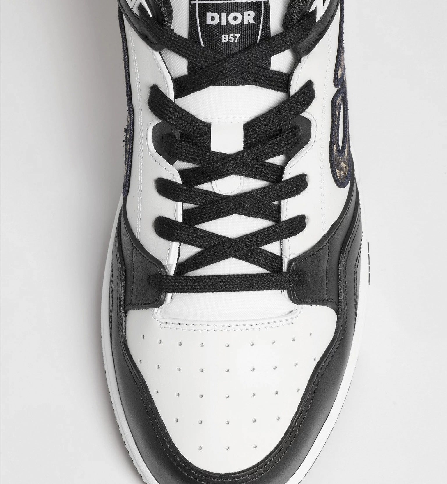 B57 Low-Top Sneakers | Black & White