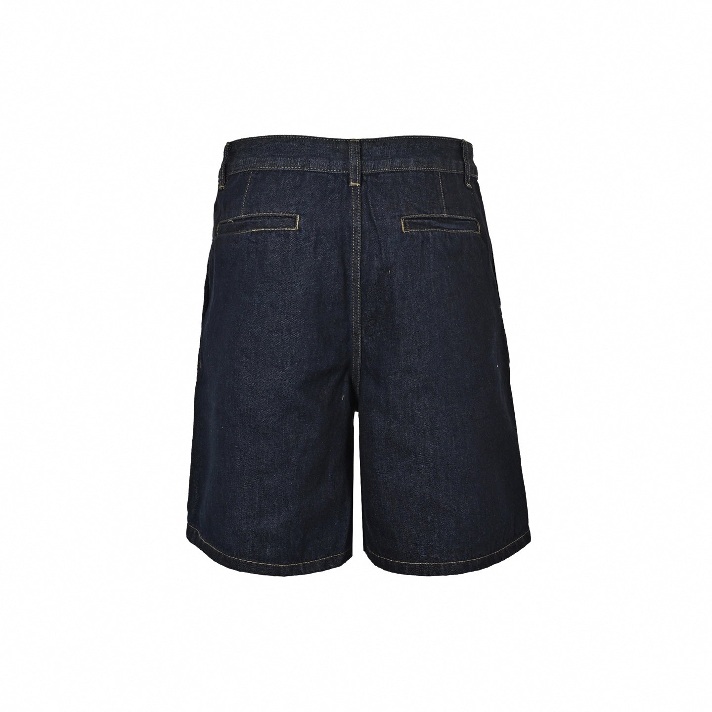 Tailored LV Logo Denim Shorts | Dark Indigo