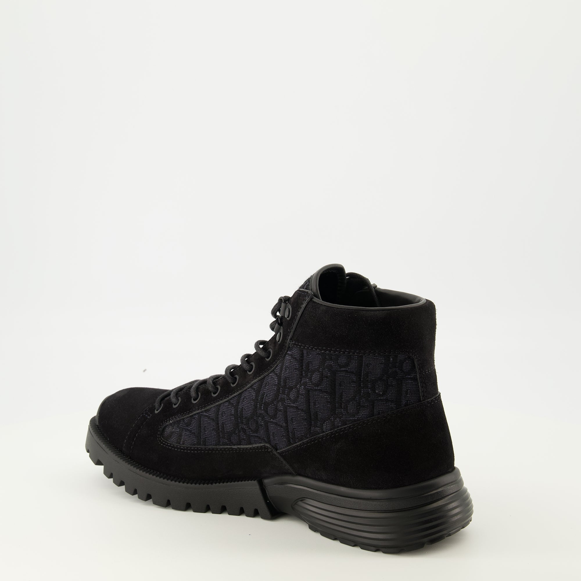 Oblique Ankle Boots
