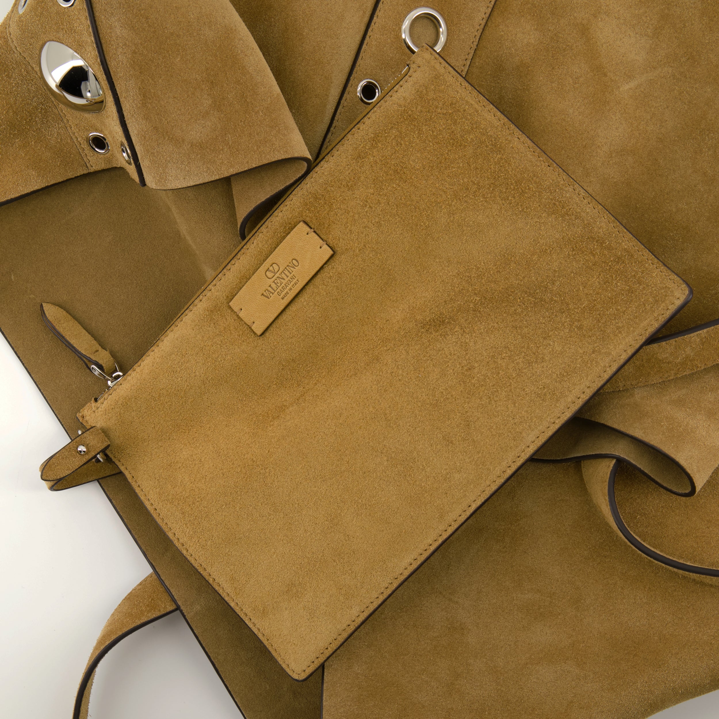 Large Nellcôte Suede Tote Bag