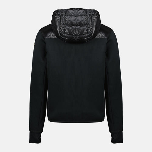 Black Zip-Up Cardigan