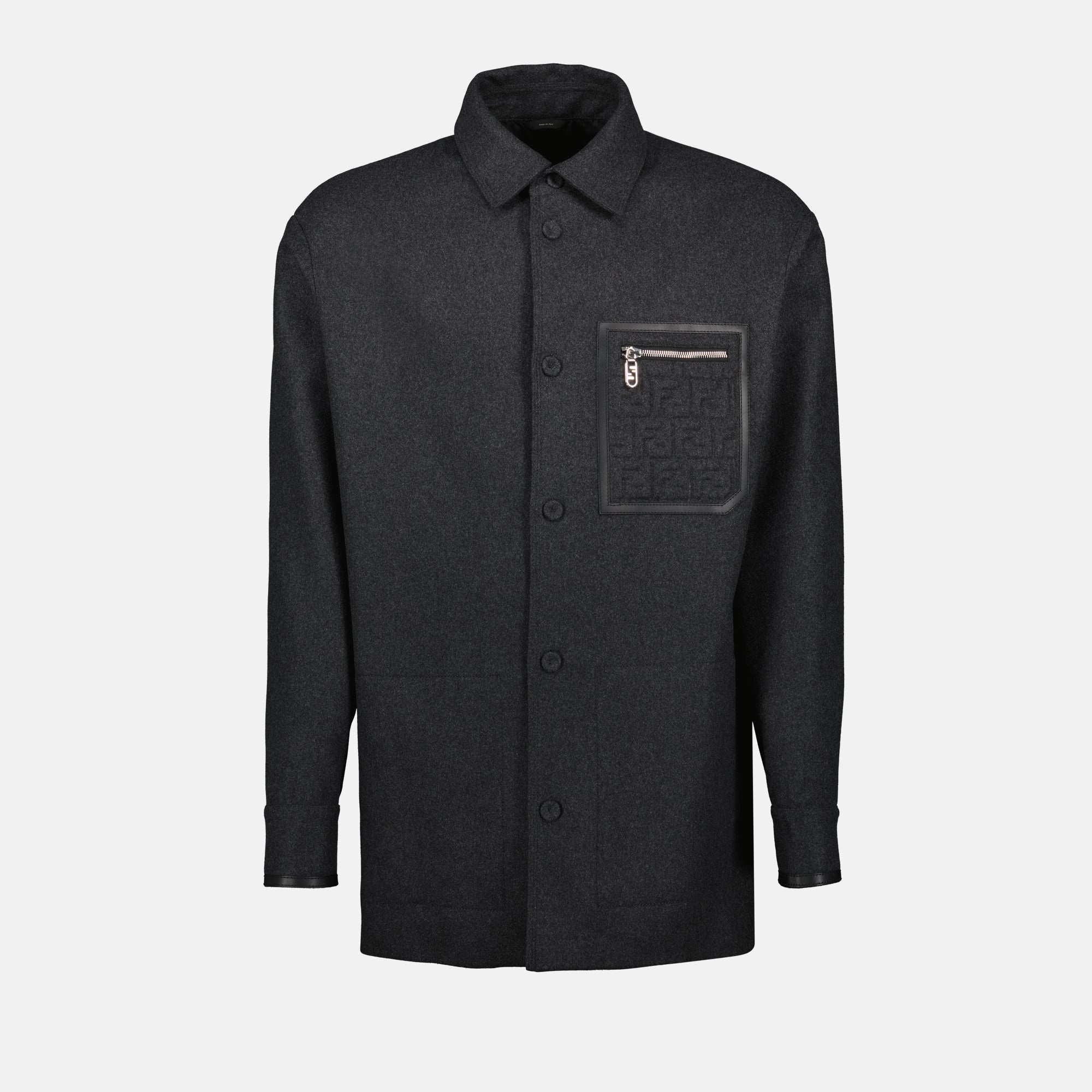 Wool Shirt Jacket