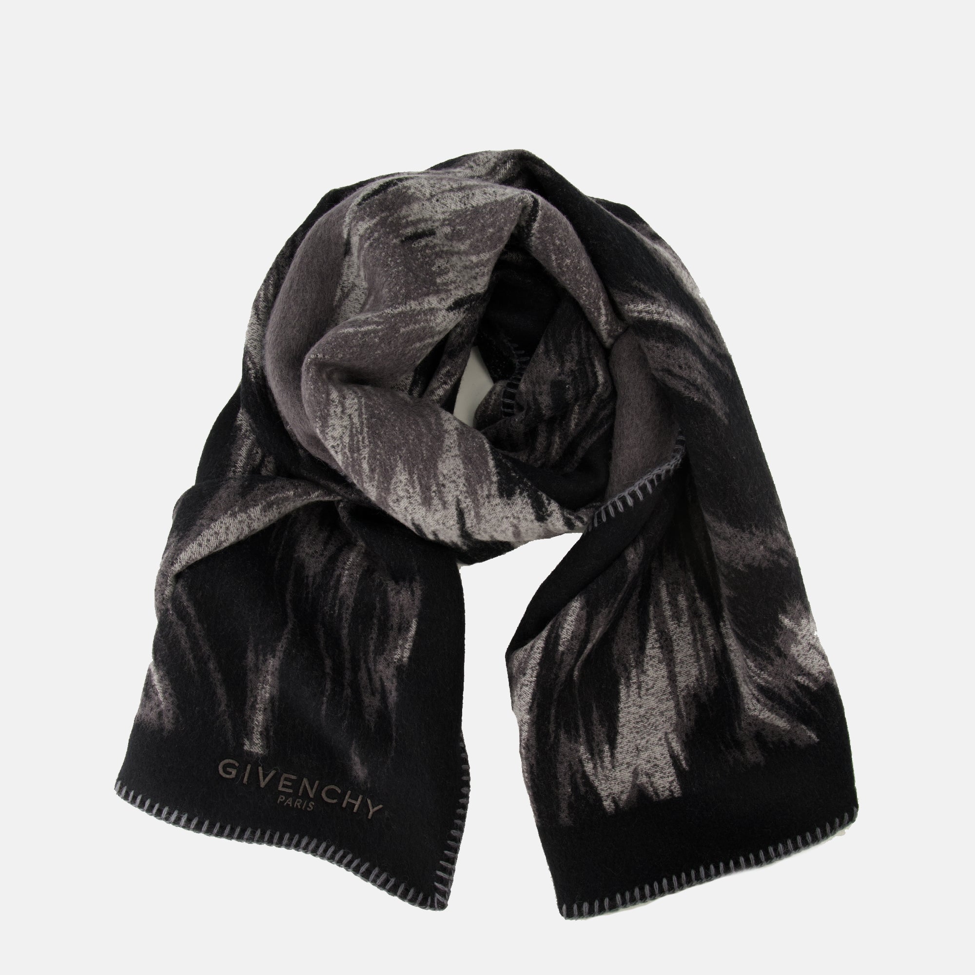Printed Wool Scarf
