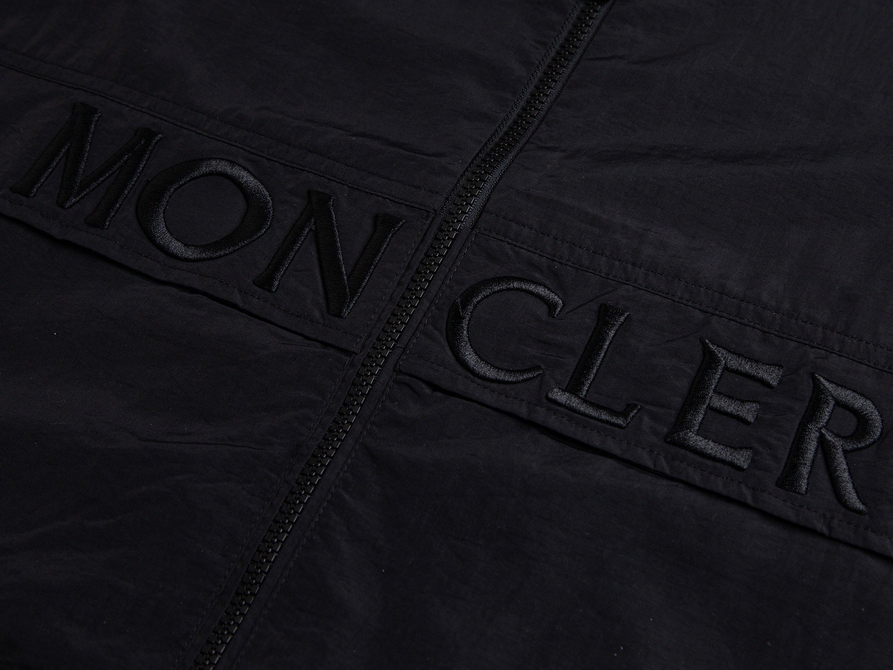 Tonal Embroidered Logo Windbreaker