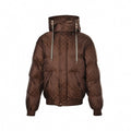 Monogram Jacquard Ski Puffer - Bronze