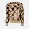 Checked Sweater