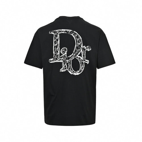 "Christian Dior" Sketch Logo T-Shirt