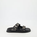 Aqua Oblique Sandals