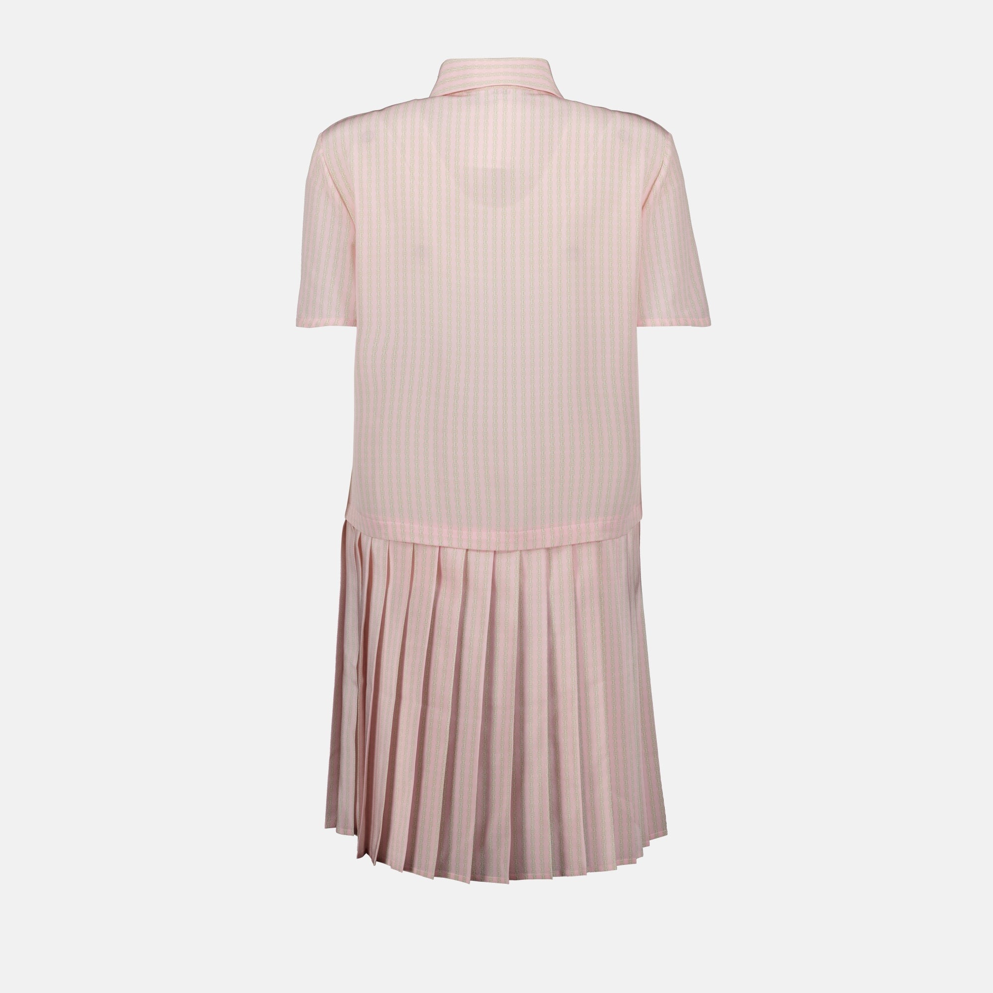 Silk Shirt Dress