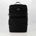 Black Re-Nylon Backpack