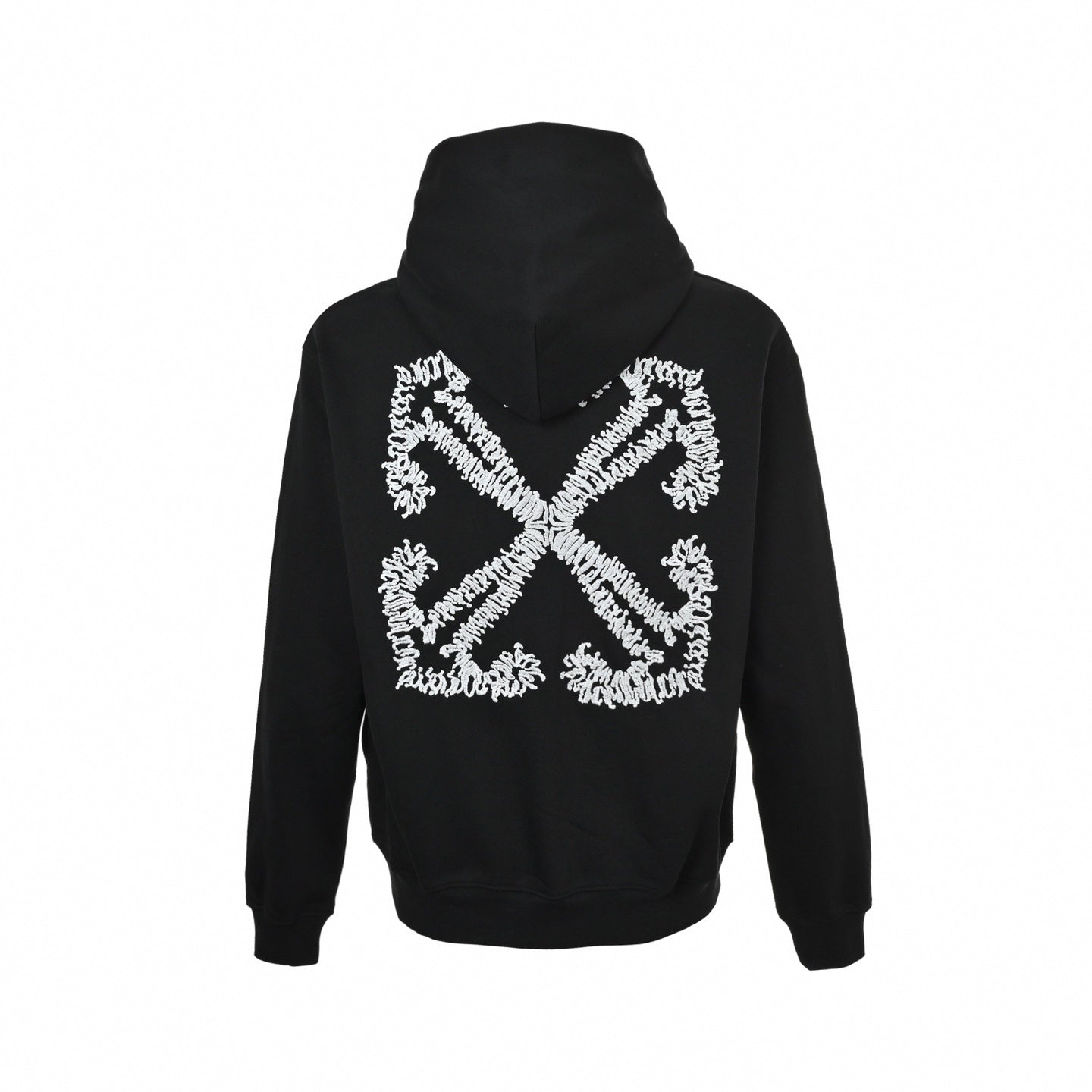 Scribble Arrows Pullover Hoodie
