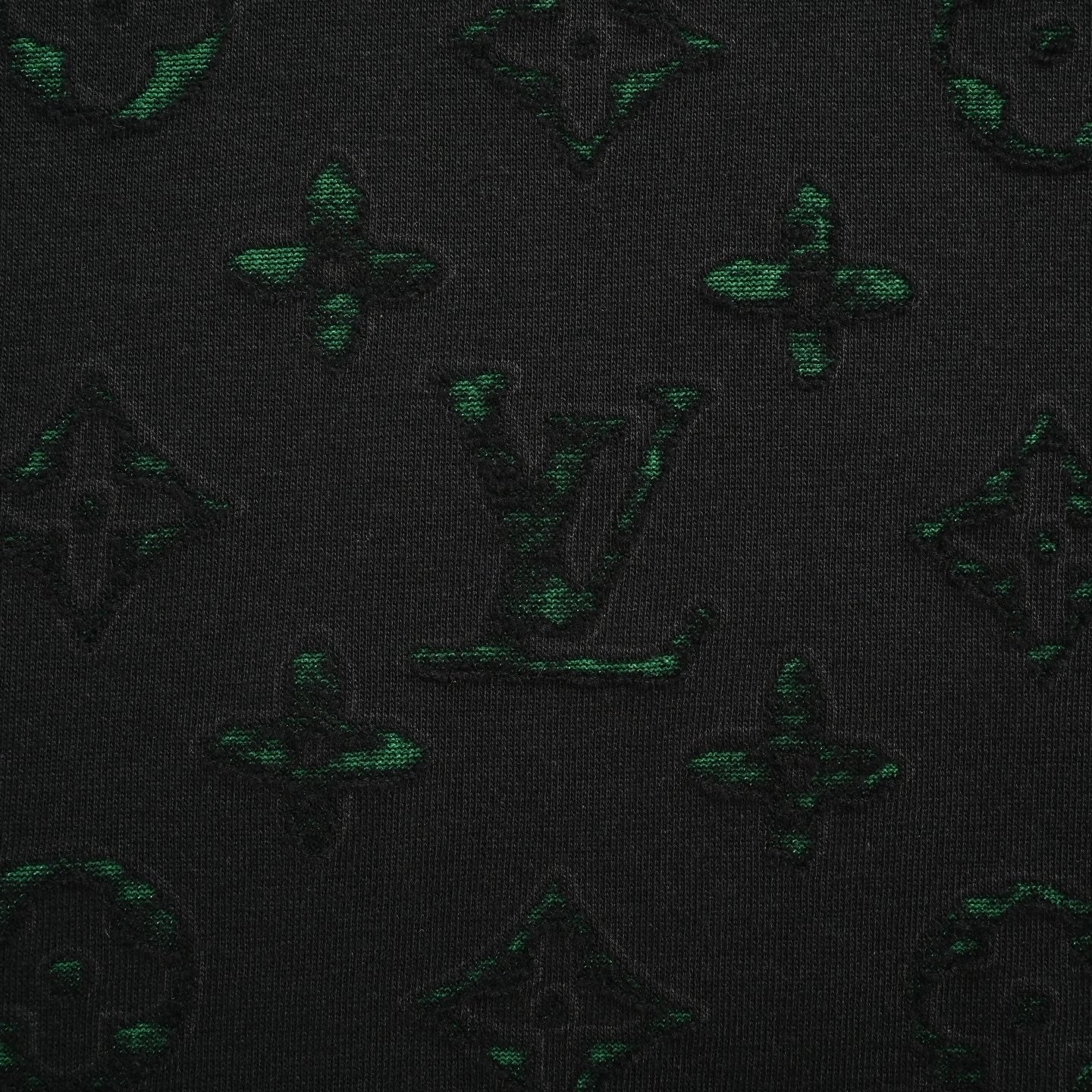 Gradient Monogram T-Shirt | Black & Green
